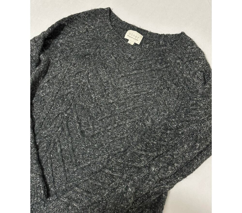 Hinge Knit Gray Sweater Dress Size Small